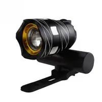 

Bicycle front light T6 night ride mountain bike with strong light flashlight bicycle led rechargeable bicycle accessories