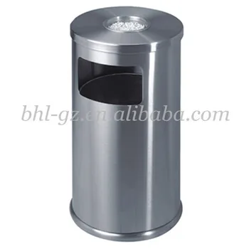 wholesale hospitality supplies hotel lobby products stainless steel round industrial trash can recycling bins garbage bin - Industrial Trash Cans wholesale hospitality supplies hotel lobby products stainless steel round industrial trash can recycling bins garbage bin - Industrial Trash Cans