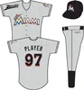 Manufacturer custom sublimated little league team baseball uniforms