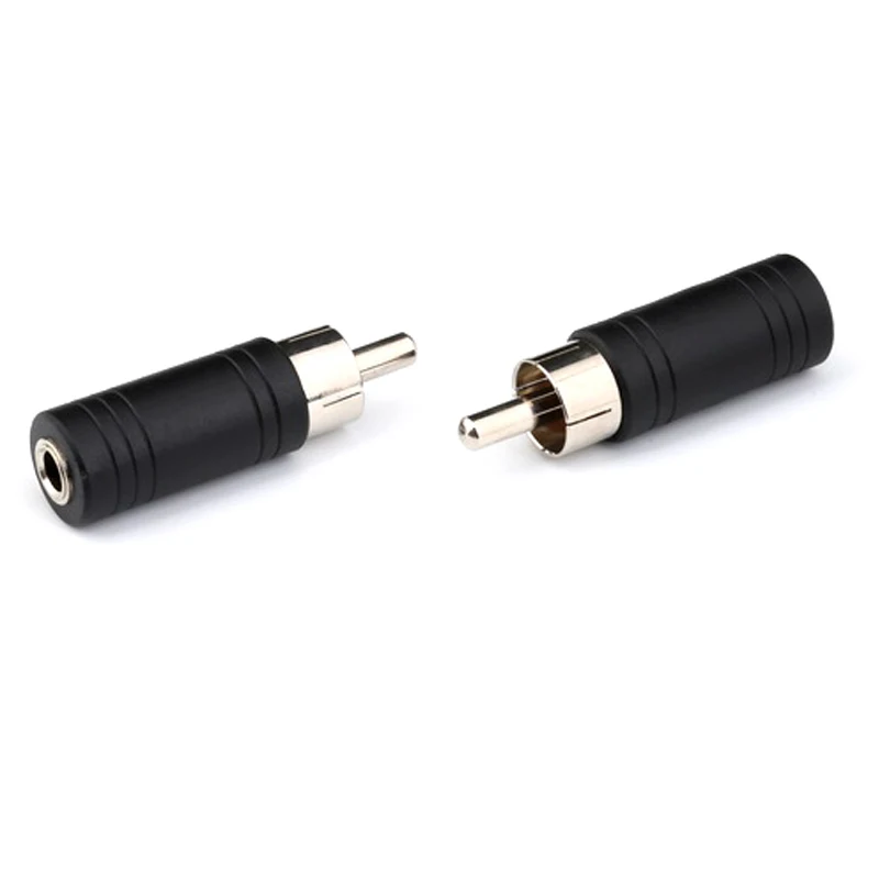 Rca Plug To 3.5mm Mono/stereo Jack Microphone Jack To Rca Plug Buy