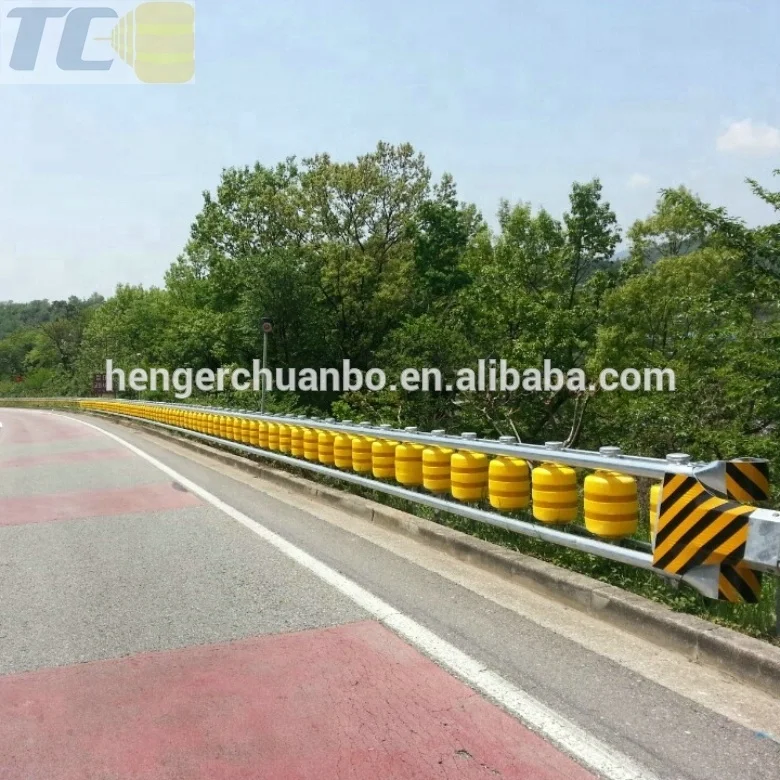 Cerca del rodillo de la seguridad de la barrera del amortiguador del desplome de la carretera para el camino de la bifurcación