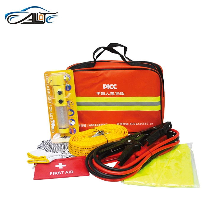 Portable Safety Kit Survival Tool Kit Pack Car Mini Emergency Tool Bag