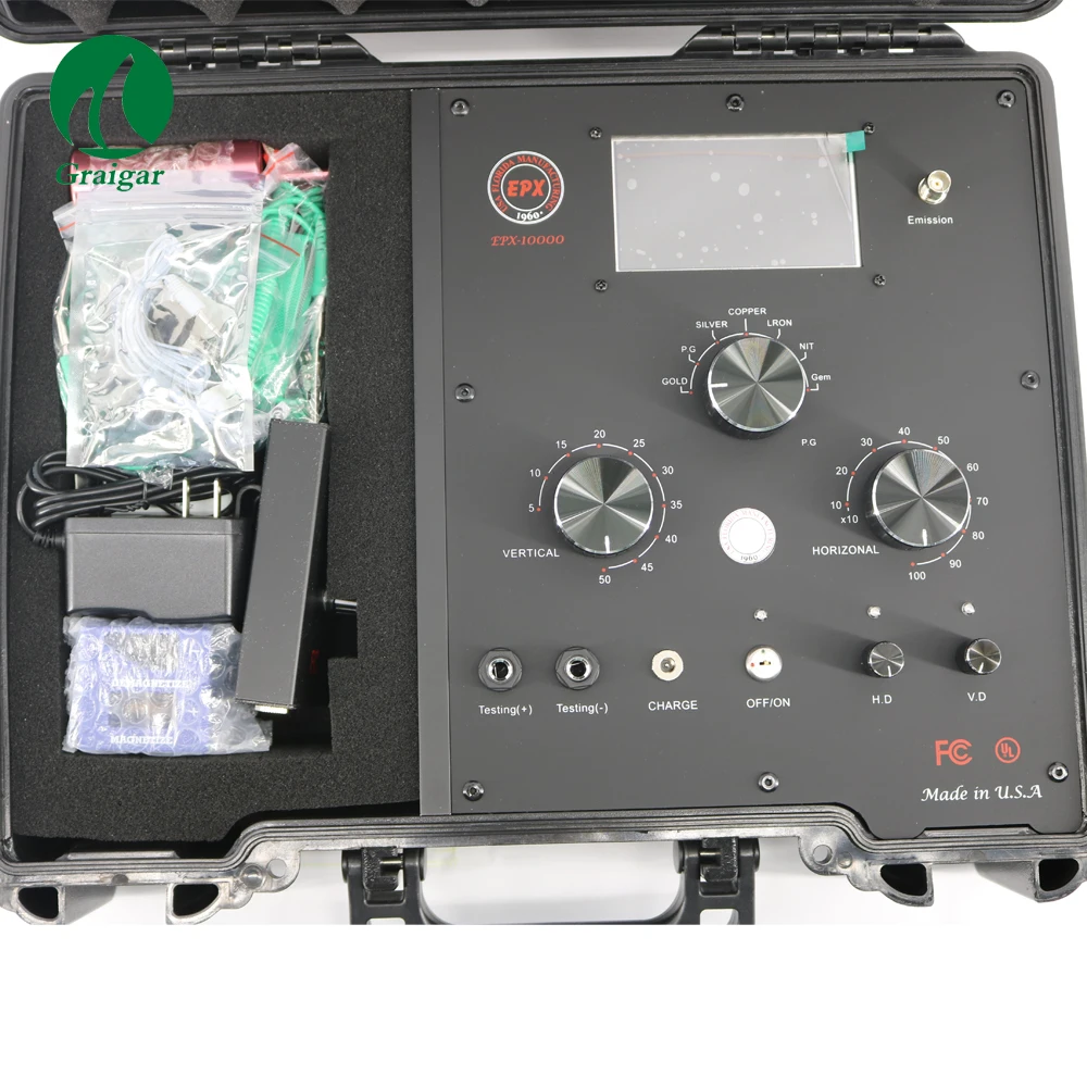 

New EPX10000 Long Range Metal Detector Underground Metal Detector