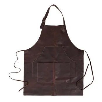 Leather Welding Bib Apron Pu Leather Work Apron Wholesale Waxed Canvas ...