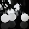 Frosted global string light solar lighting 6.5m