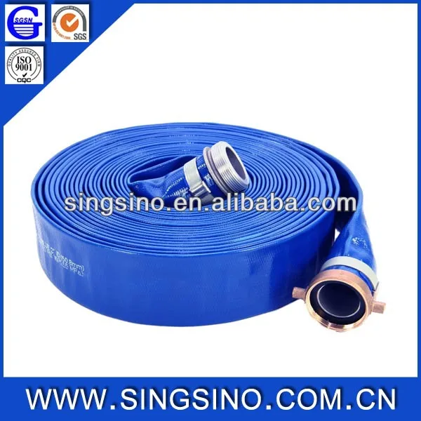 Large Heavy Duty Large Diameter Pvc Layflat Hose For Pump Use Buy