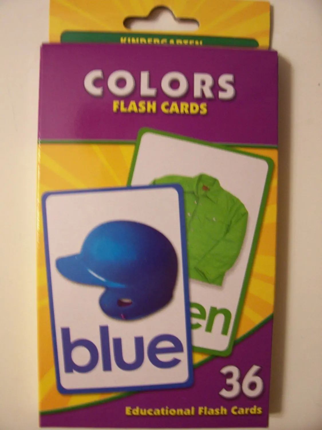 Educational Flash Cards ~ Colors (36 Flash Cards; Kindergarten)