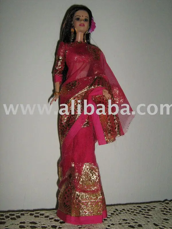 barbie doll sarees