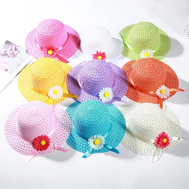 Wholesale Straw Hat With Bag Summer Paper Sunhat For Kids - Buy Folding ...