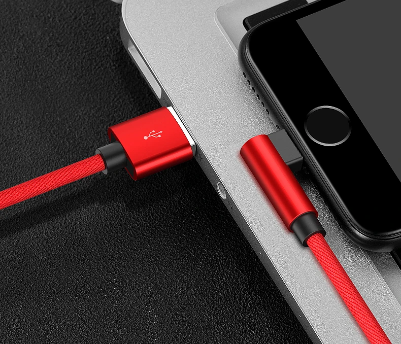 

Amazon hot selling L shape Game USB cables type-c micro usb