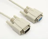 

6FT DB9 Male to DB9 Female Serial RS232 cable Null modem cable DB9 cable