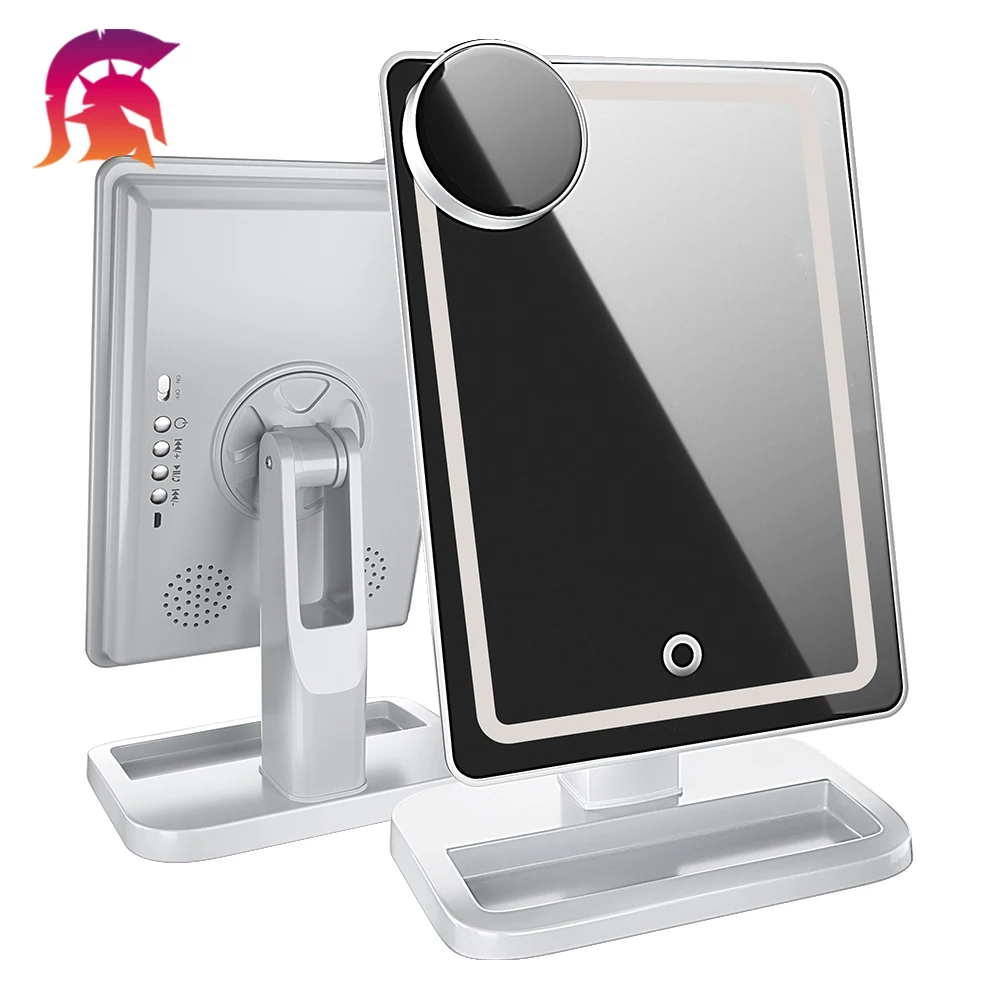 Newest Innovation Electroplate Rose Gold Mirror Hollywood Make Up