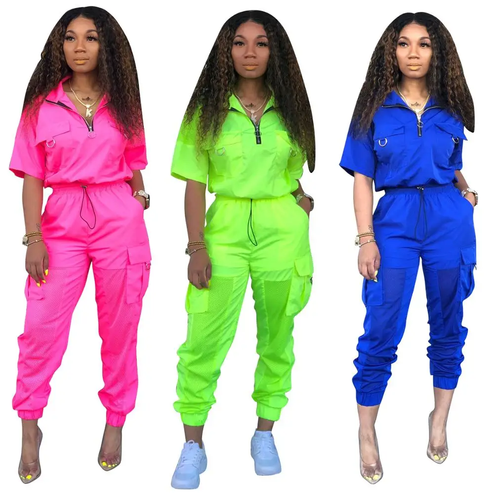 

2019 hot sell CA572 women pants and top 2 piece set tracksuit