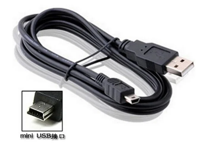 High Quality Mp3/mp4/mp5 Cable V3 Mini Usb A Male To B Mini 5 Pin Sync