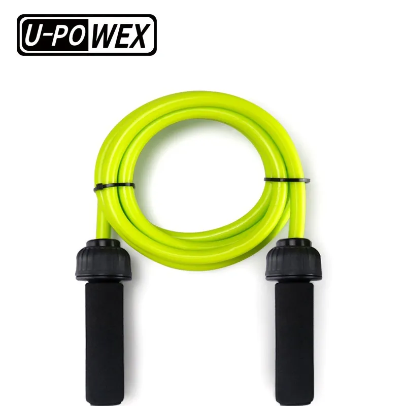 

Home Gym Workout Equipment Set Fitness Weighted Bearing Adjustable Speed Skipping Jump Rope, Yellow