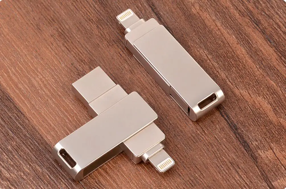 3 IN 1 usb pen drive 3.0 128gb For IOS Android mobile Instant Share or Transfer Files Phone OTG USB Flash Drives - ANKUX.COM