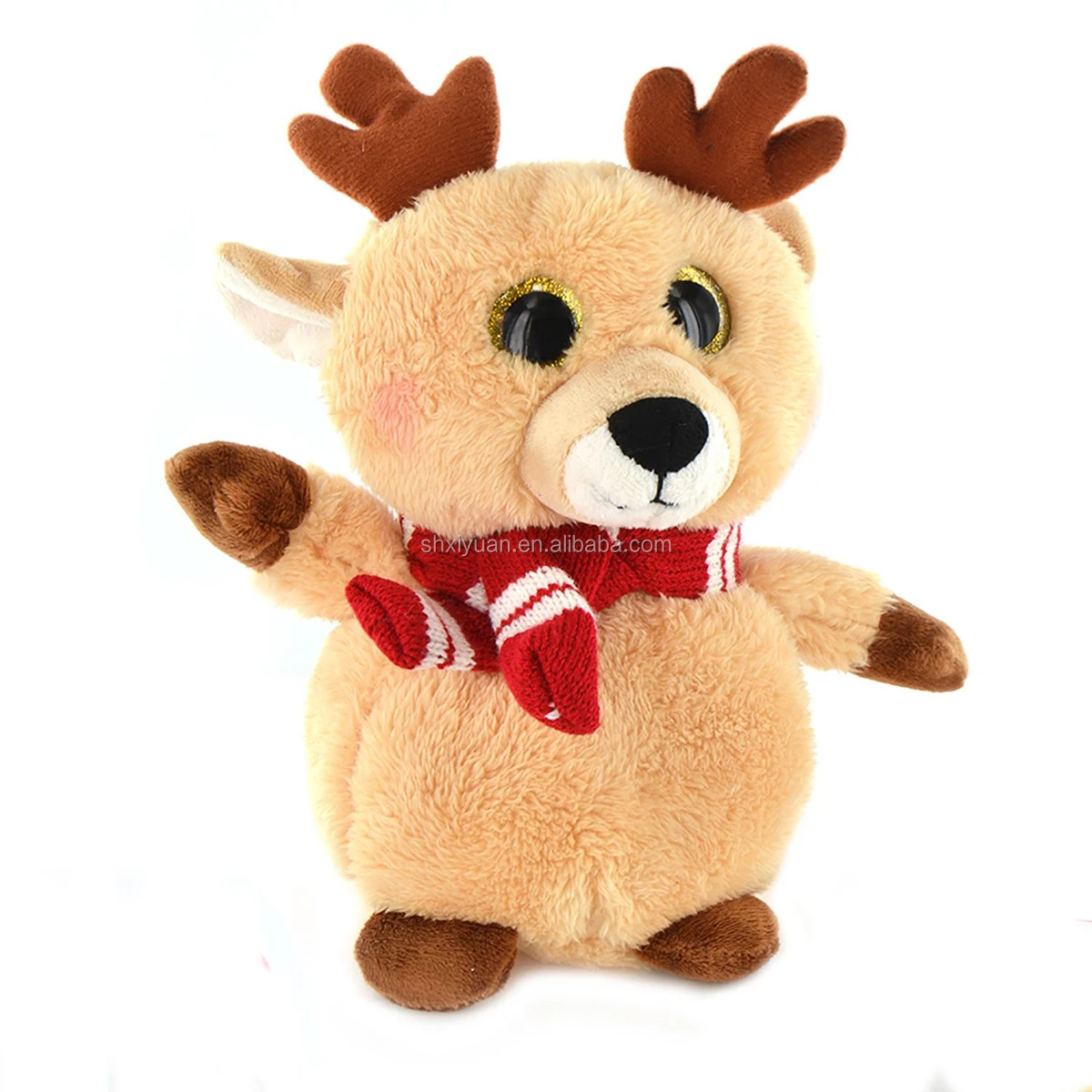 Christmas Reindeer Holiday Gift Large Stuffed Plush 15