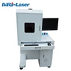 fiber laser marking machine safe closed model 20w mini portable column engraving machine