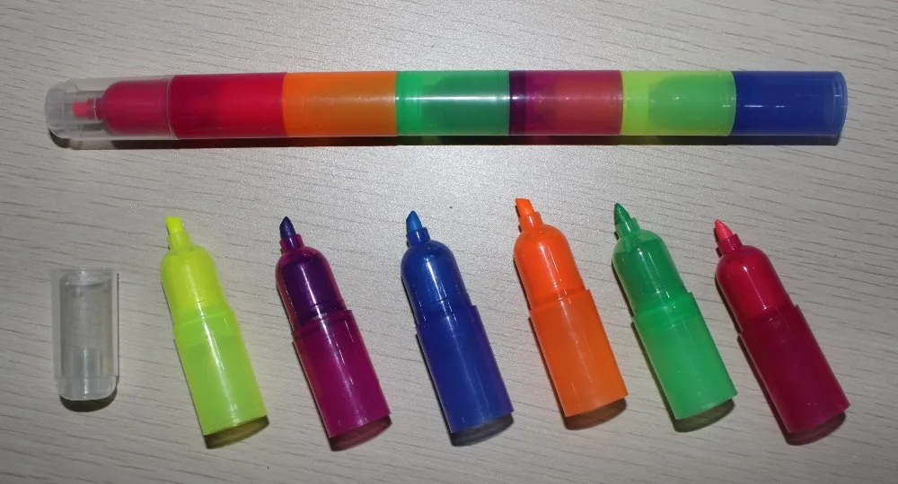 Stamp Highlighter Ch6394 Washable Kids Drawing Markers For Graffiti