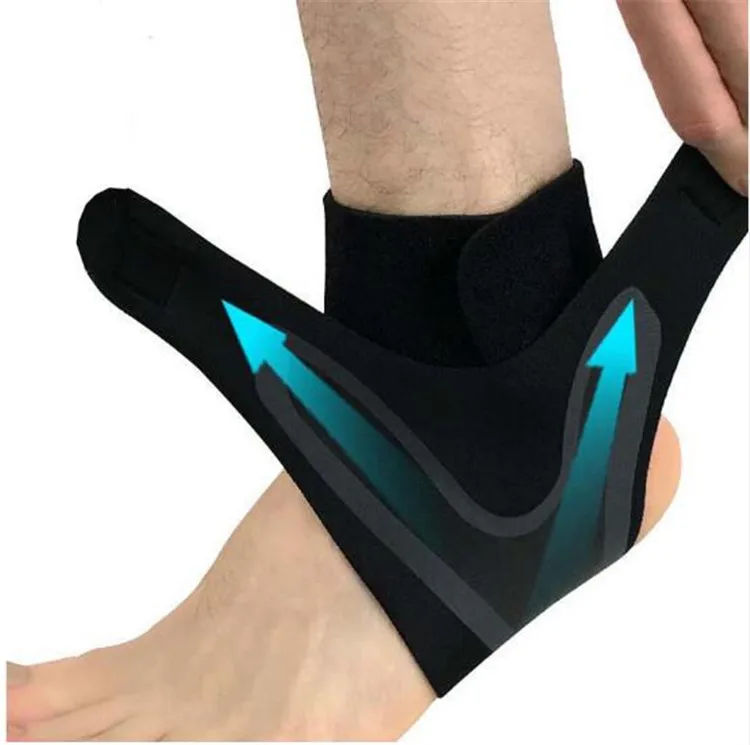 Compression Ankle Protectors Anti Sprain Outdoor Basketball Football Ankle Brace Supports Straps Bandage Wrap