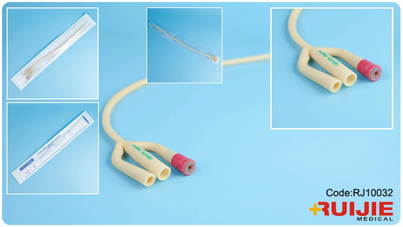 China Disposable Medical 2 Way/3 Way All Latex Double Lumen Catheter.jpg