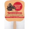Free Design!!!Free Sample!!!Advertising Fan With High Quality (Glass )
