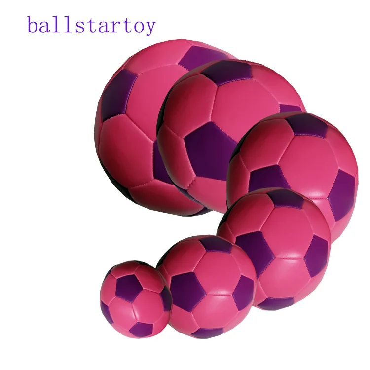 Vinyl Pu Stuffed Leather Colorful Soccer Ball Toys For Children,Besting