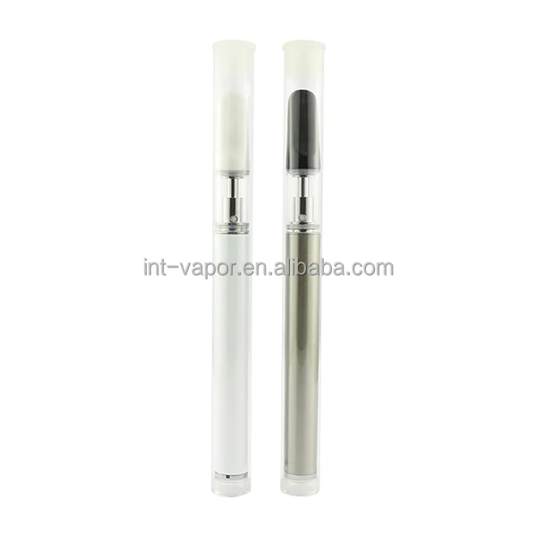 
2018 wholesale disposable ceramic glass tank pen Slim Vape pen 400mah vape battery cbd oil Pen 510 custom logo 