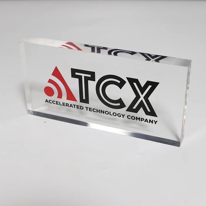 Clear Decorative Acrylic Blocks Solid Plastic Name Blocks Buy Acrylic