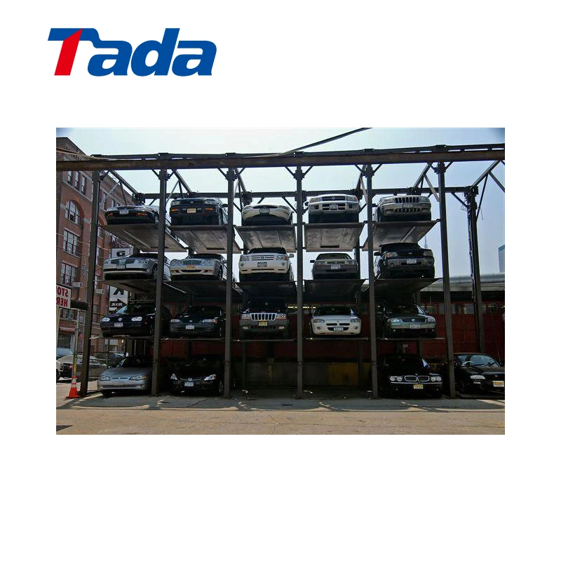
4 post quad stack parking system vertical lifting equipment vehicle lifting parking CE&nbsp;vertical lifting equipment parking system and quad stack parking system