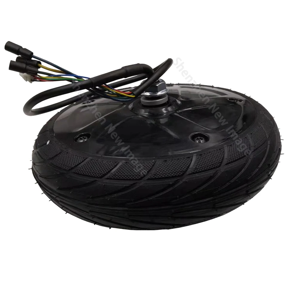 

Replacement 300W Engine Brushless Motor For ES2/ES4 Electric Scooter Front Hub Motor Wheel with Solid Tire, Black