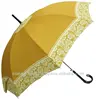 Plastic rain gear handle of stylish women's chic and luster designs