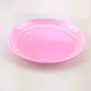 Disposable tableware plastic clear colorful plate