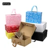 Custom In stock Fashion design Recycle kraft paper Cardboard small packaging carton kids Gift shoe boxes