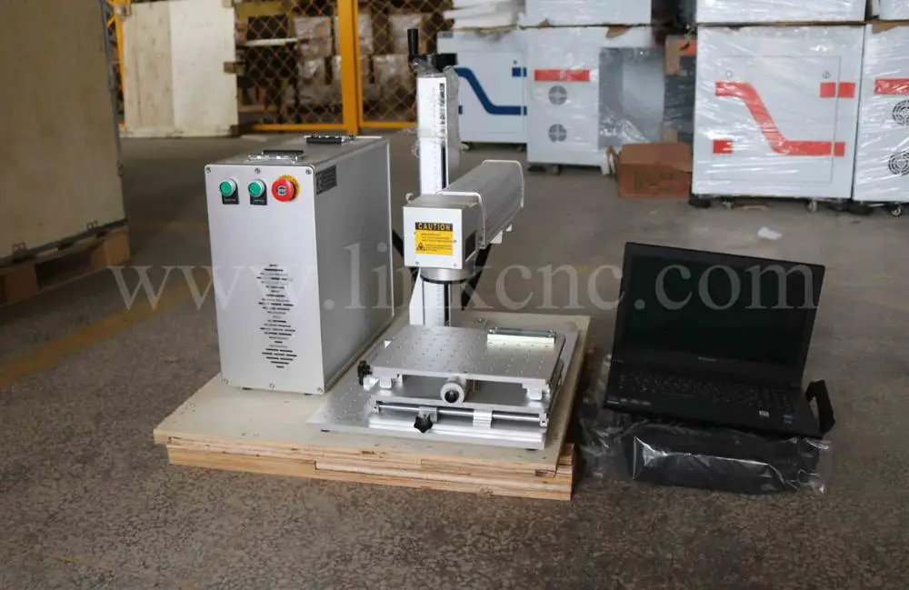 Portable 20w Fiber Laser marking machine for stainless steel carbon steel gold silver