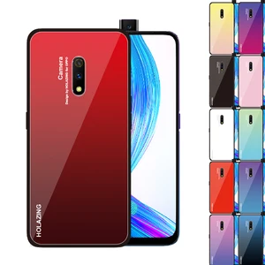 Gradient Tempered Glass Case OPPO Realme X Lite 3 Pro & 1