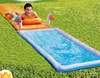 Factory sales custom Splash Inflatable Water slides plastic slip slides