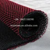 fabric stretch mesh back support composition for car floor mat