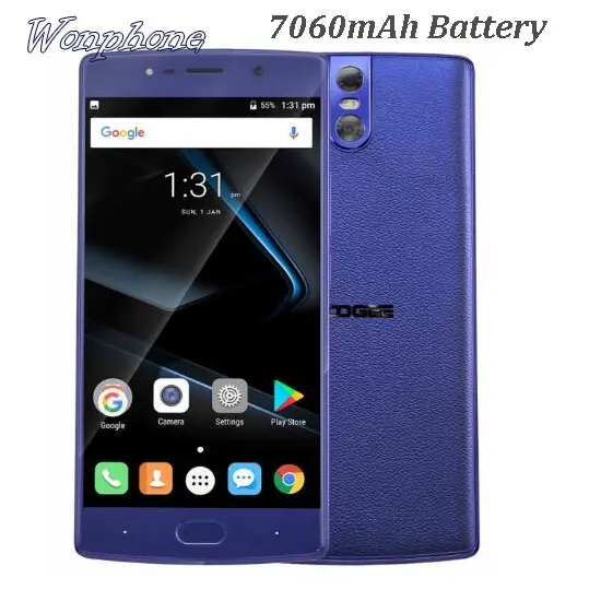 

Wholesaler Original DOOGEE BL7000 Mobile phones with Dual Back Cameras 7060mAh Battery, N/a