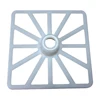 Shanghai custom plastic brackets plastic film rolls core pipe fittings pp pe pvc plug parts support holder for export
