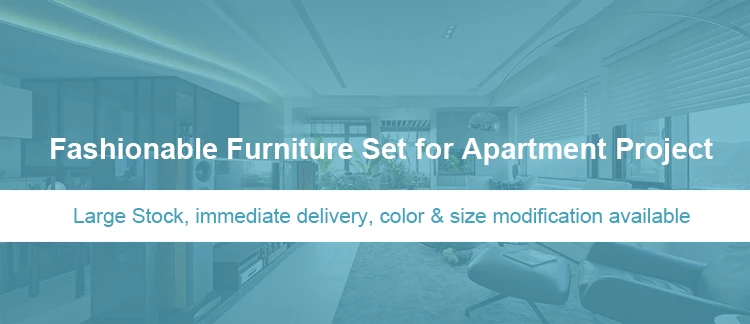 Modern apartment Wooden dining room sets table and chair furniture