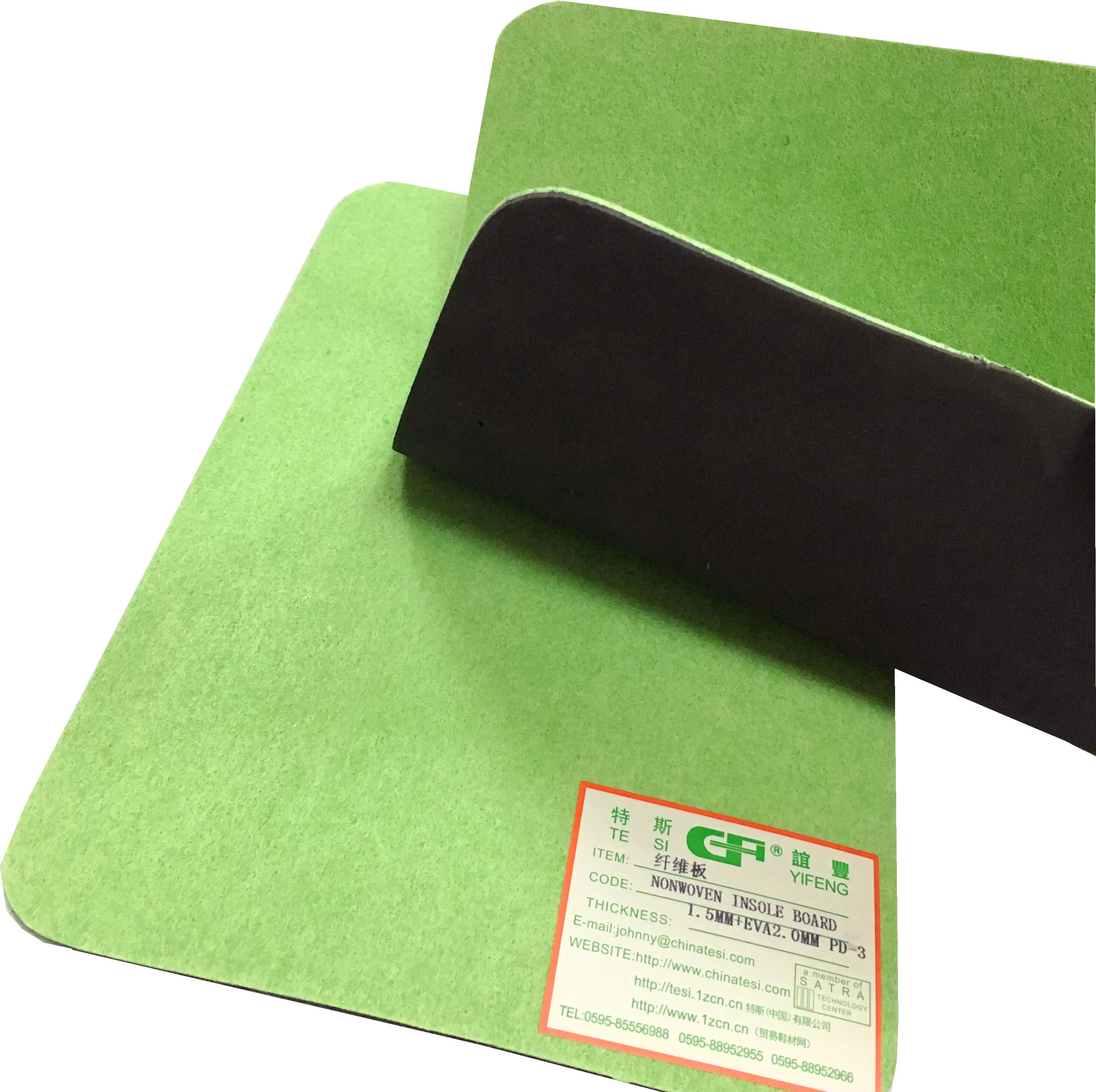 
Economical and Best Selling Of China Non Woven Insole Board Laminated With EVA for Shoes 