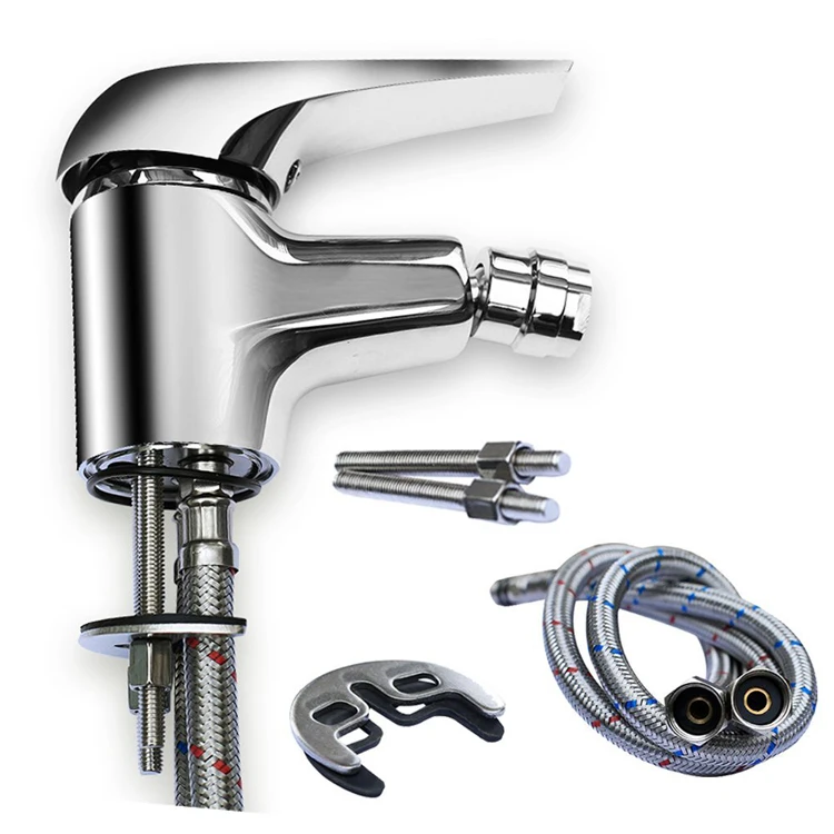 
Modern design bathroom italian style single lever zinc soft spray bidet faucet 