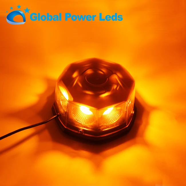 COB chip rotating beacon light