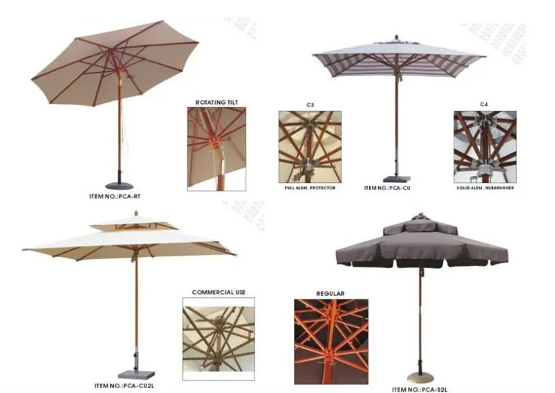 Decorative Garden Umbrellas With Anodized Of Alum Buy Decorative