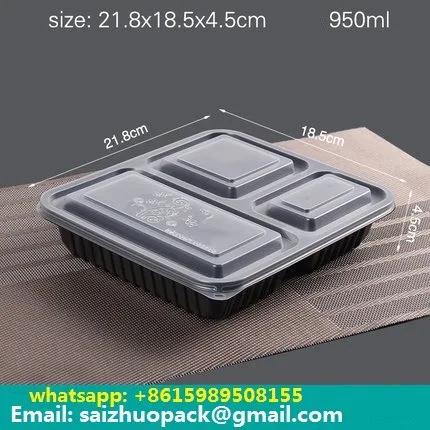 Factory Wholesale 3 Compartment Food Container - Buy Food Grade Plastic ...