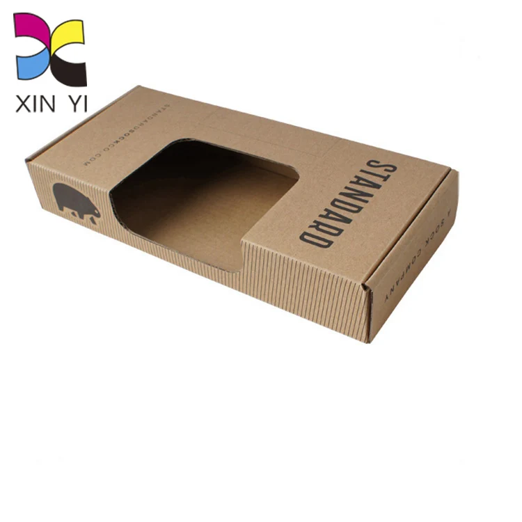 China Foldable Packing Kraft Corrugated Boxes - Customizable