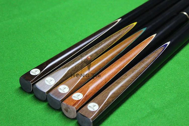 

Professional Handmade 3/4 jointed ash wood snooker cue, billiard cue, Colorful