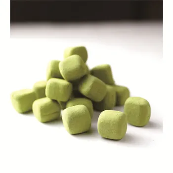 good taste sweets soft candy fluffy soft matcha candy