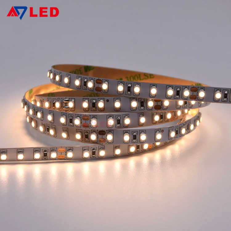 ADLED smd 2835 silicone rubber extrusion ultra bright IP44 9.6w led strip lights for thin light box